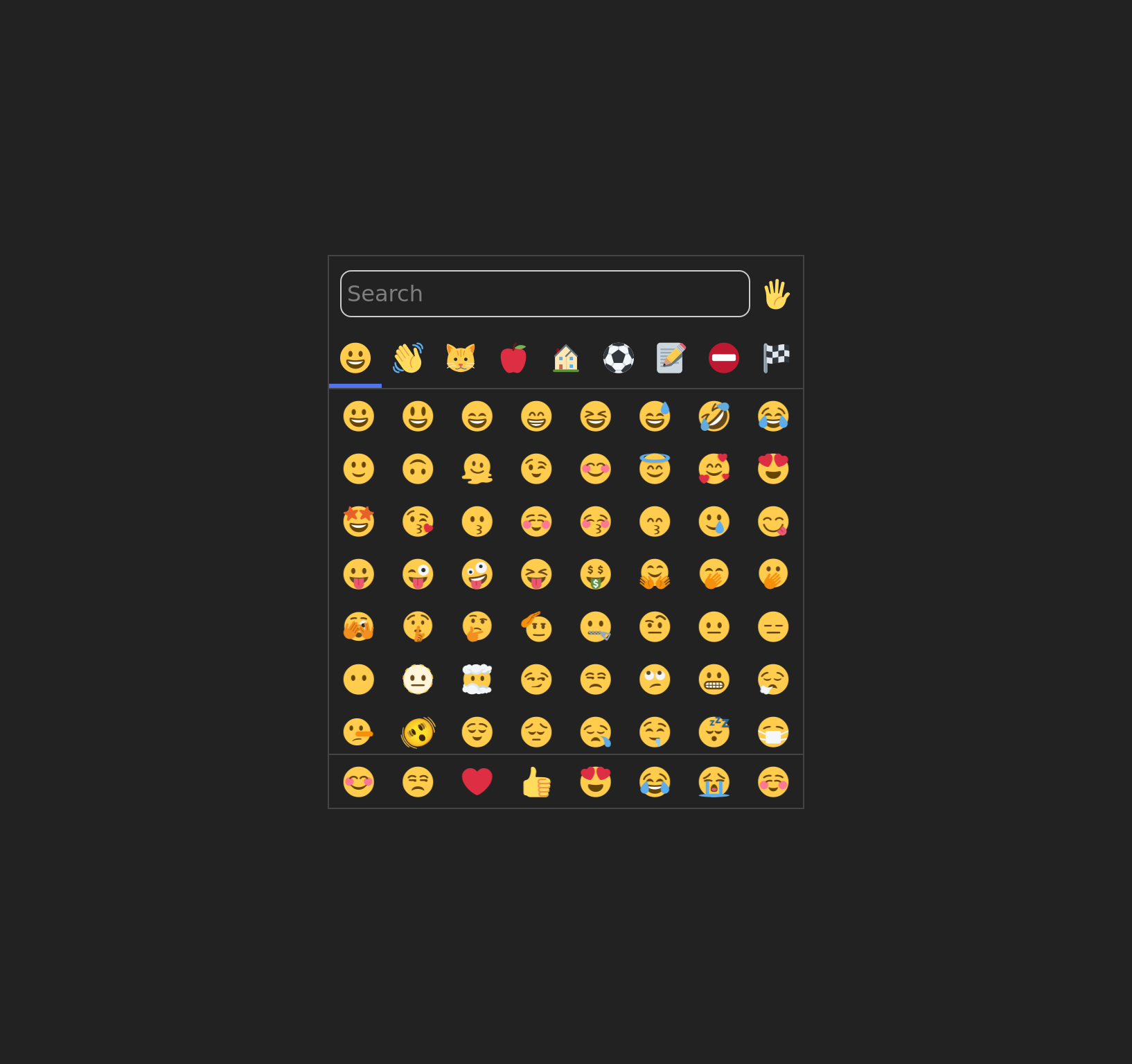 Emoji picker web component